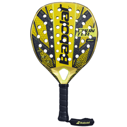 Babolat Counter Veron padel racquet designed for aggressive players with a diamond shape