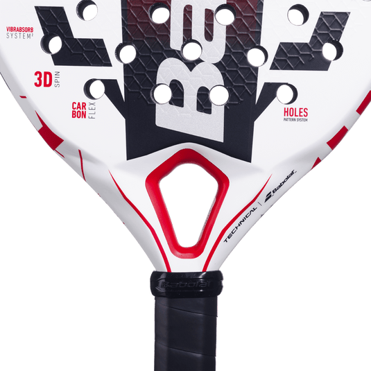 Baboloat Technical Veron Juan Lebron 2.5 Padel Racket close view