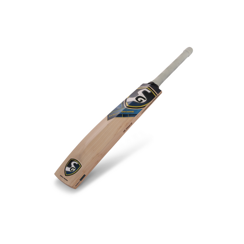 Load image into Gallery viewer, SG IK Ultimate English Willow Cricket Bat slanted image