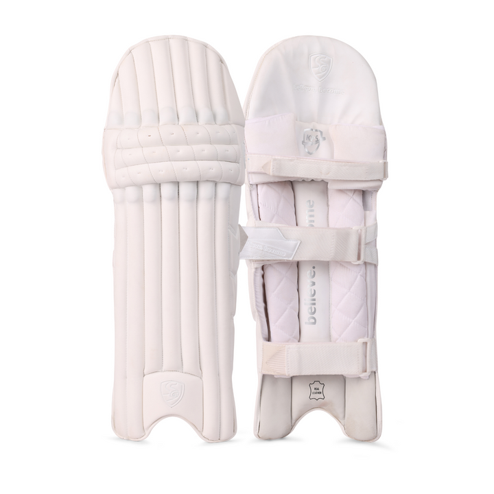 Load image into Gallery viewer, SG Hilite White Cricket Batting Pads