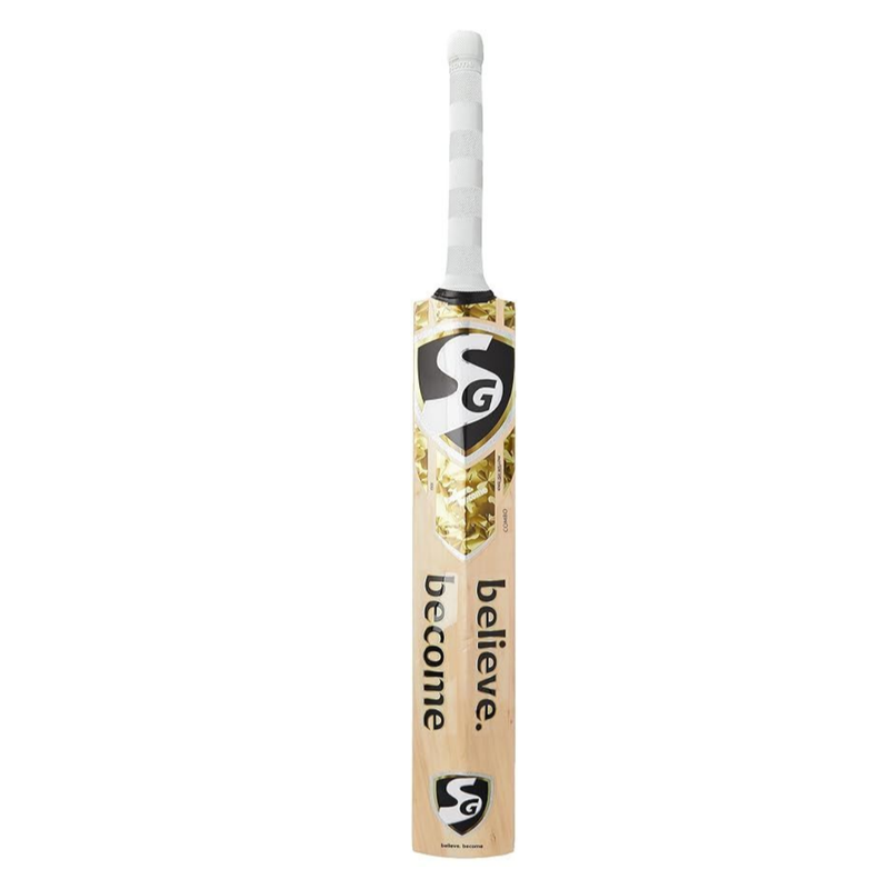 Load image into Gallery viewer, SG HP Ravage English Willow Cricket Bat Back Image