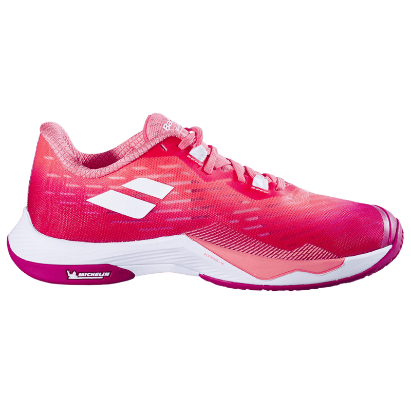 Load image into Gallery viewer, Babolat Shadow Tour 5 Women & Boys Badminton Shoes (Indoor/Squash)