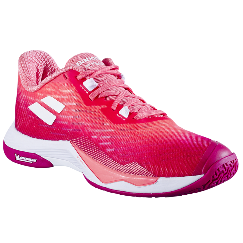 Load image into Gallery viewer, Babolat Shadow Tour 5 Women & Boys Badminton Shoes (Indoor/Squash)