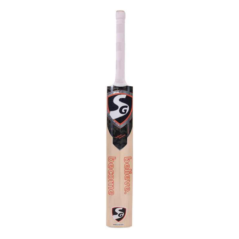 Load image into Gallery viewer, SG Savage Plus Kashmir Willow Cricket Bat back face