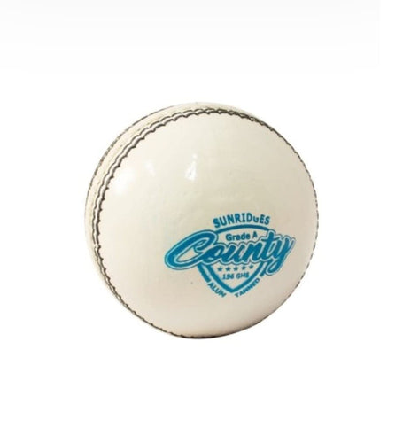 SS County Cricket Ball (White)