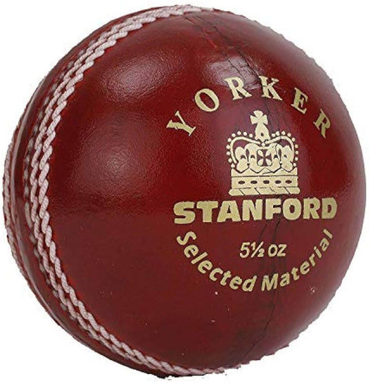 SF Yorker Cricket Ball (Red)