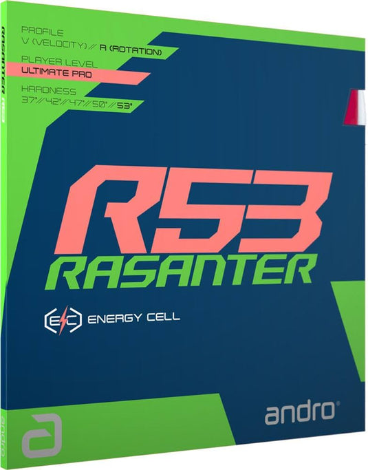 Andro Rasanter R53 Ultramax Table Tennis Rubber