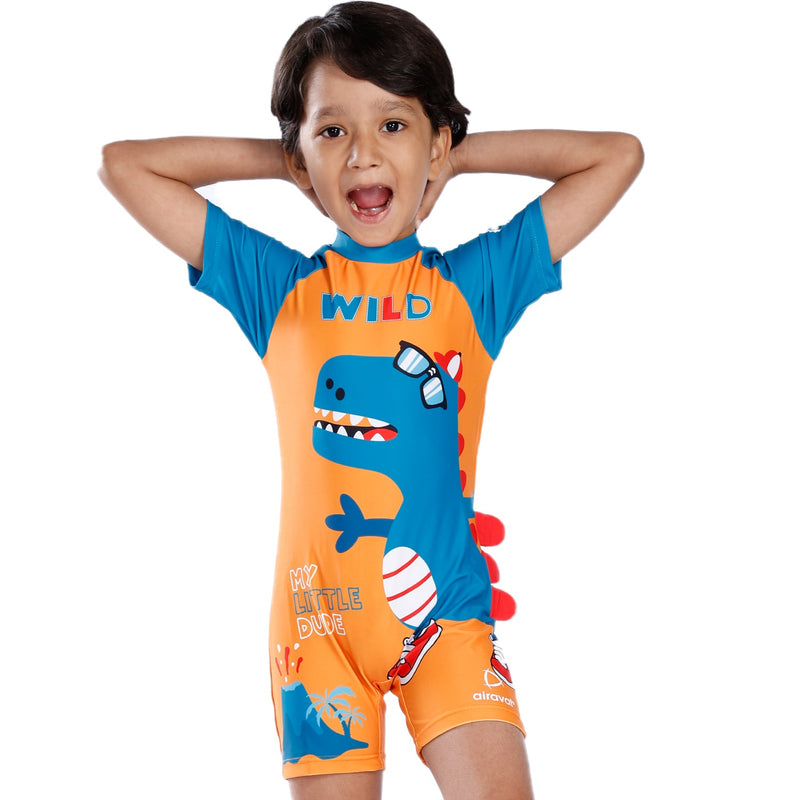 Load image into Gallery viewer, Airavat Kids Swimming Costume
