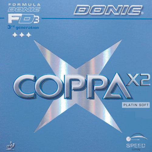 Donic Coppa X2 Platin Soft Table Tennis Rubber