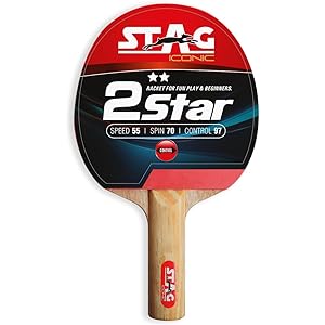 Stag 2 Star Table Tennis Bat