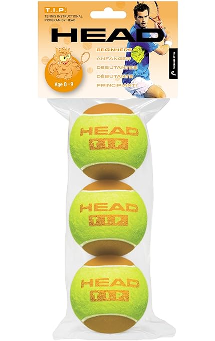 Head Tip-2 (Orange Dot) Tennis Ball