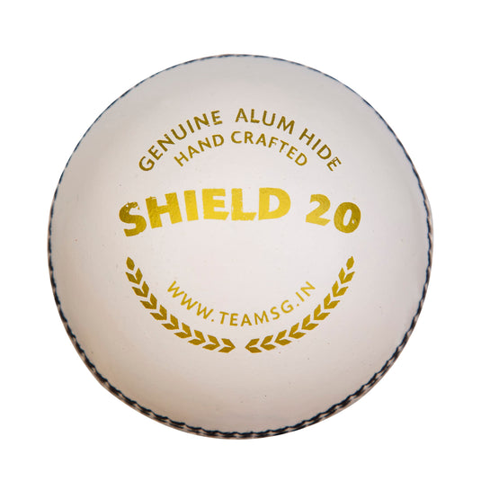 SG Shield 20 Cricket Ball (White)