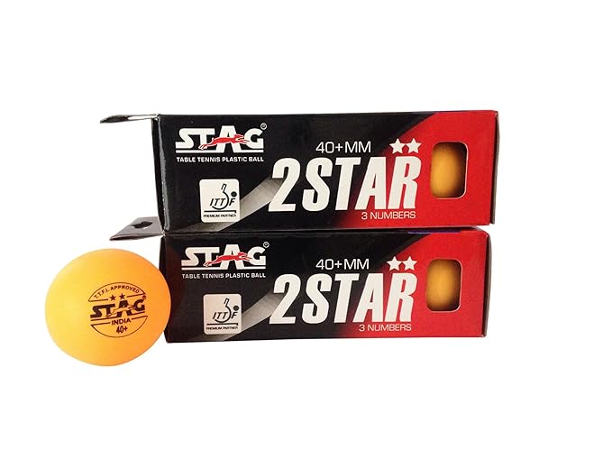 Load image into Gallery viewer, Stag 2 Star 40+ Plastic Table Tennis Ball