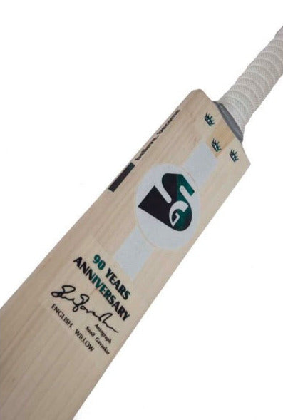 Load image into Gallery viewer, SG 90 Years English Willow Cricket Bat (with censor)