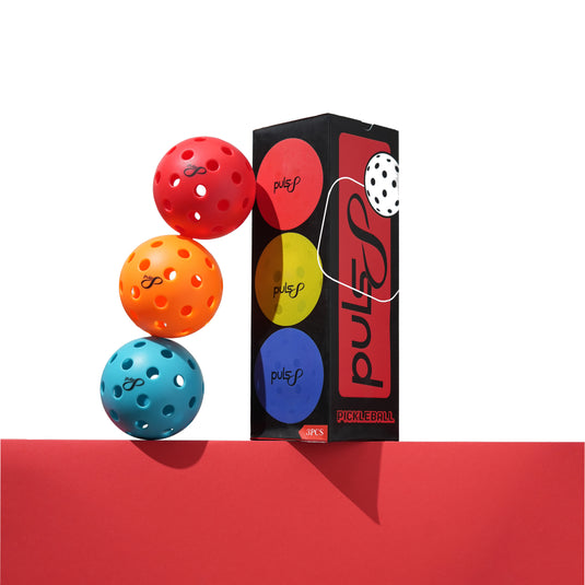 Puls8 Pickleball Balls (Multicolor)