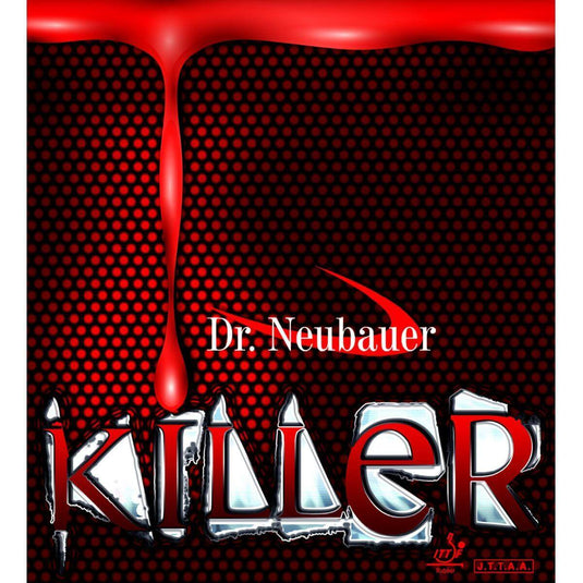 Dr. Neubauer Killer 2mm Table Tennis Rubber (Black)