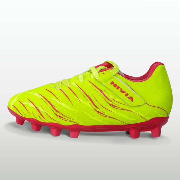 Load image into Gallery viewer, Nivia Carbonite 6.0 Kids Football Shoes