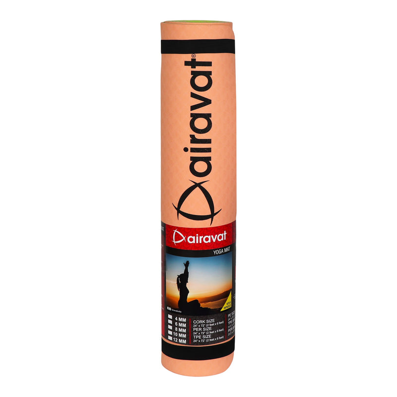 Load image into Gallery viewer, Airavat 6MM 2 Tone TPE  Yoga Mat