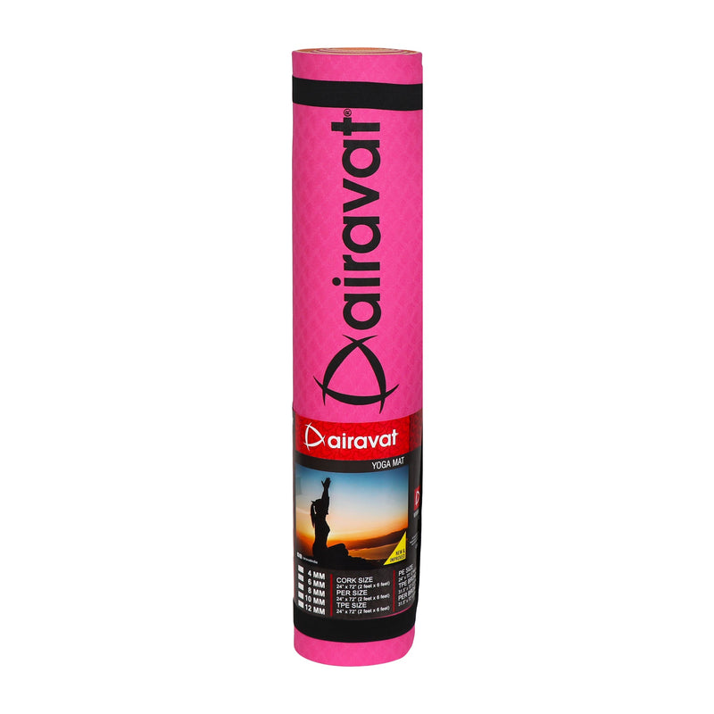 Load image into Gallery viewer, Airavat 6MM 2 Tone TPE  Yoga Mat