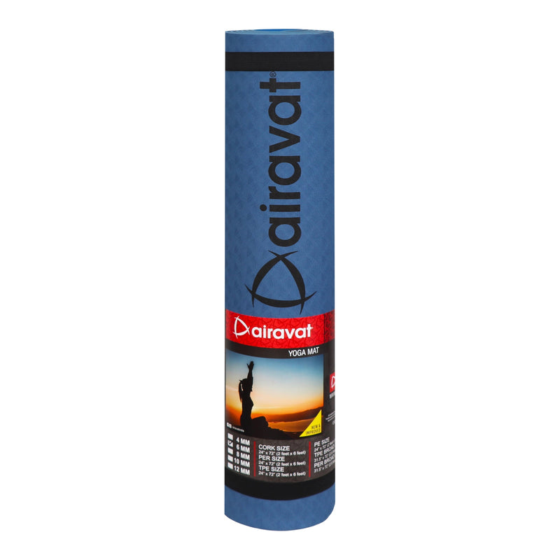 Load image into Gallery viewer, Airavat 6MM 2 Tone TPE  Yoga Mat