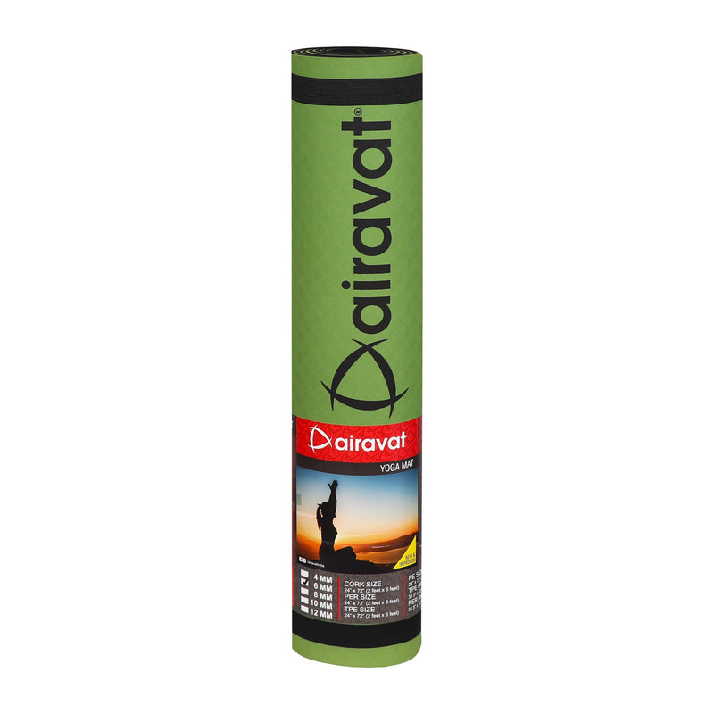 Load image into Gallery viewer, Airavat 6MM 2 Tone TPE  Yoga Mat