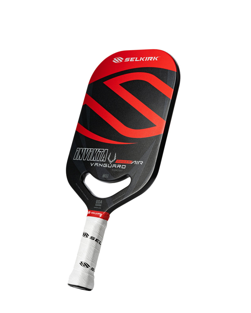 Load image into Gallery viewer, Selkirk Vanguard Power Air-Invikta Pickleball Paddle orange side