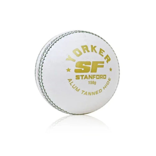 SF Yorker Cricket Ball (White)