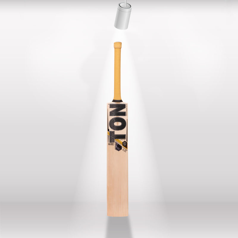 Load image into Gallery viewer, SS Ton Silver Edition English Willow Cricket Bat Front View Bat White Background