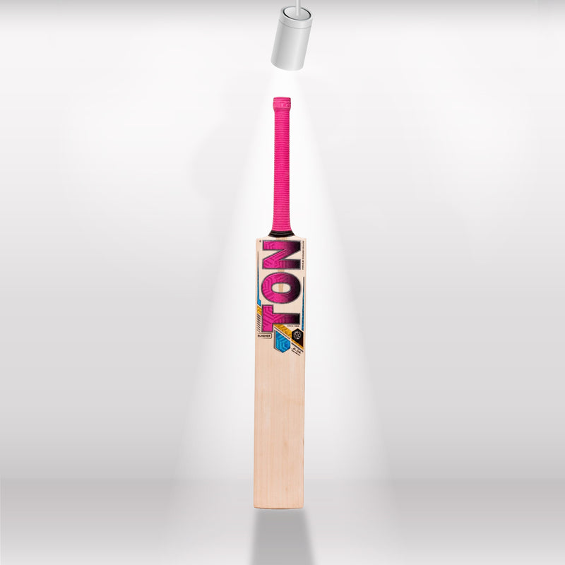 Load image into Gallery viewer, SS Ton Slasher English Willow Cricket Bat Front View With White Background