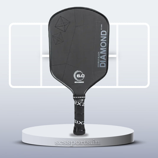 Sixzero Double Black Diamond Control 14 MM Pickleball Paddle
