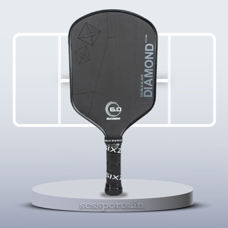 Load image into Gallery viewer, Sixzero Double Black Diamond Control 16 MM Pickleball Paddle