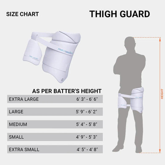 Moonwalkr Cricket Thigh Guard 2.0