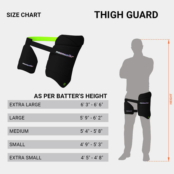Load image into Gallery viewer, Moonwalkr Cricket Thigh Guard 2.0