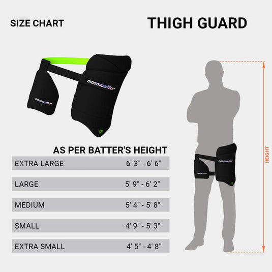 Moonwalkr Cricket Thigh Guard 2.0