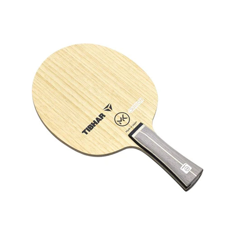 Load image into Gallery viewer, Tibhar MK Crypto Carbon Concave Table Tennis Ply Side Image