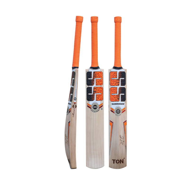 Load image into Gallery viewer, SS Ravindra Jadeja English Willow Cricket Bat In Three Phase