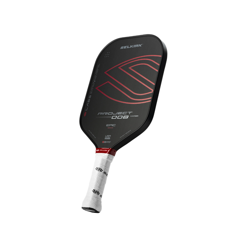Load image into Gallery viewer, Selkirk Labs 008 Epic Pickleball Paddle In Raw Carbon