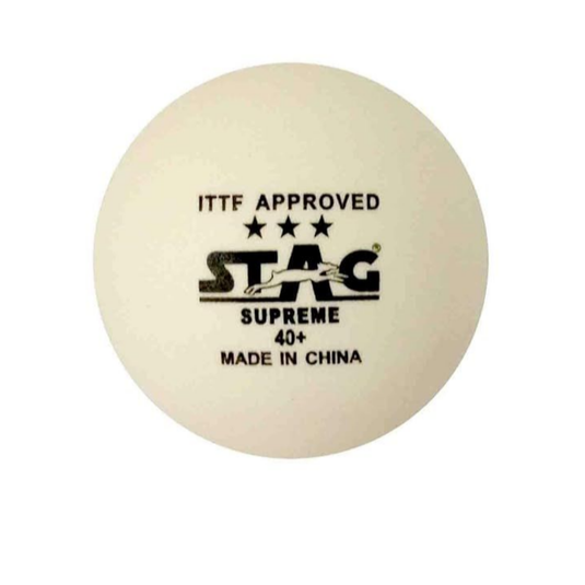 Stag Global Supreme 3 Star 40+ Table Tennis Ball