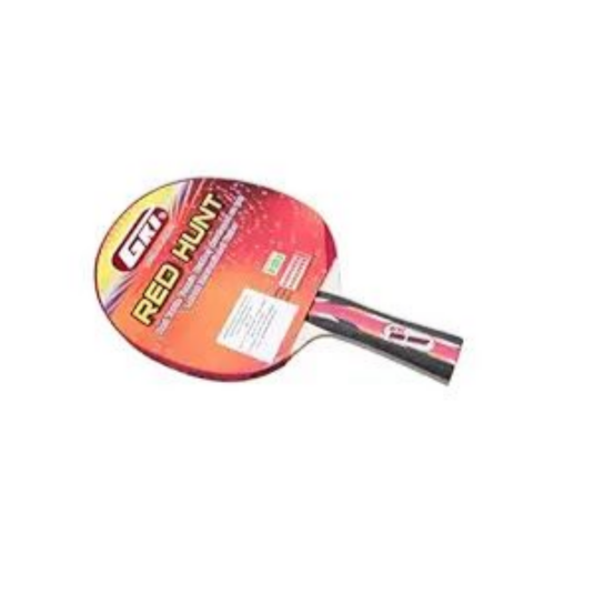 GKI Red Hunt Table Tennis Bat