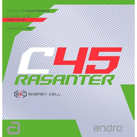 Andro Rasanter C45 Ultramax Table Tennis Rubber
