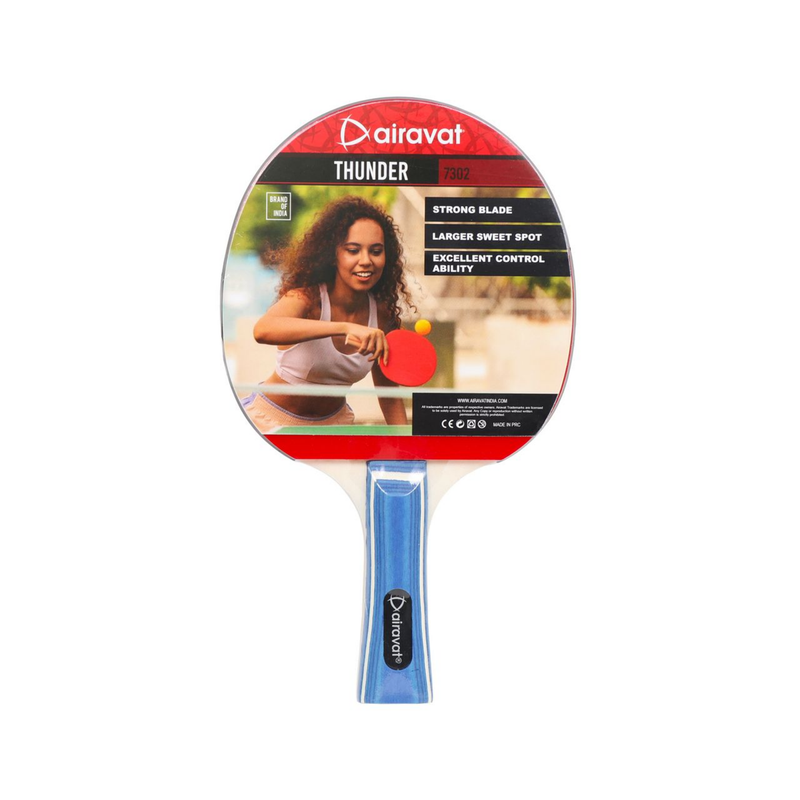 Load image into Gallery viewer, Airavat Thunder 7302 Table Tennis Bat