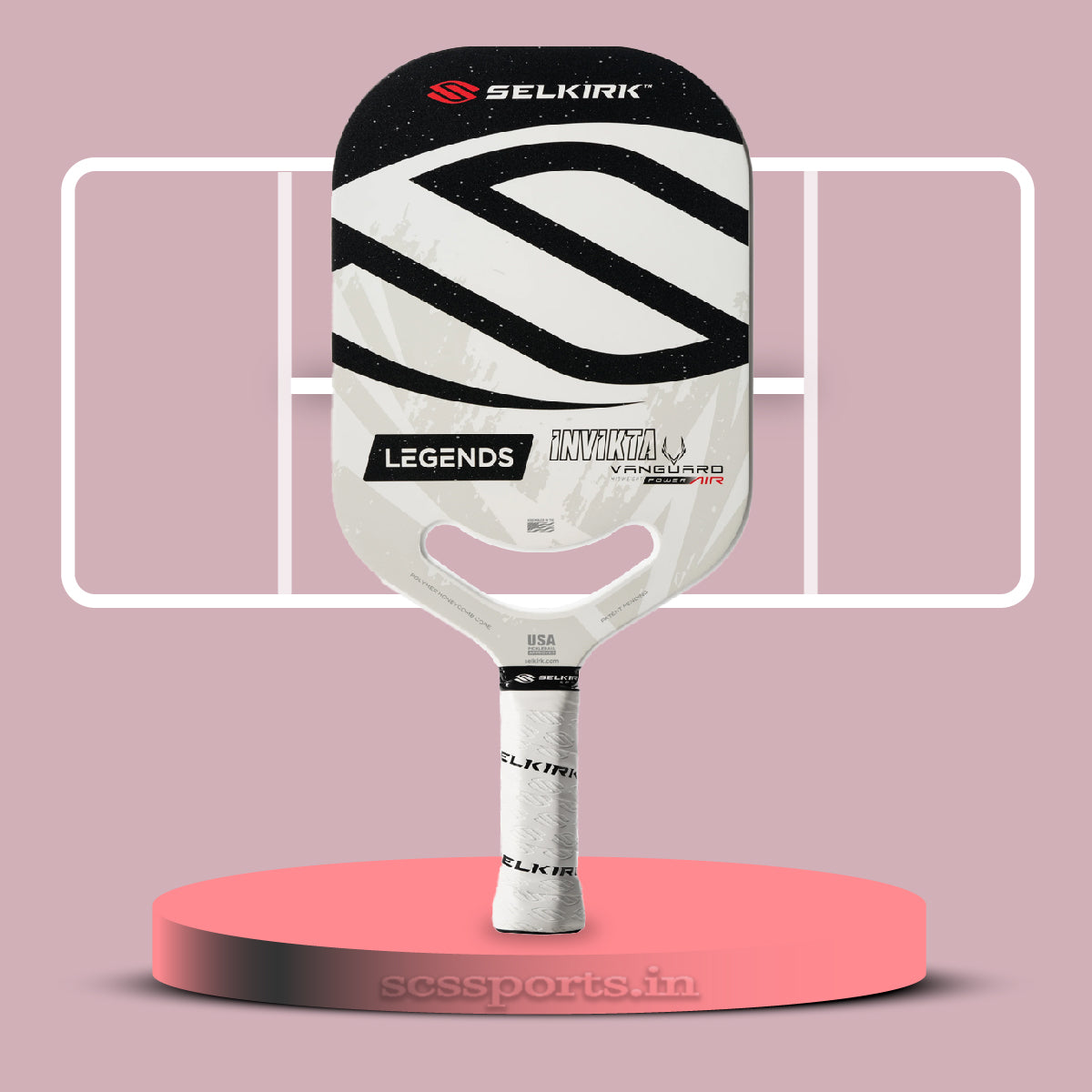 Selkirk Vanguard Power Air-Invikta Pickleball Paddle