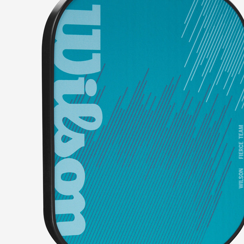 Load image into Gallery viewer, Wilson Fierce Team Blue 13 MM Pickleball Paddle White Image