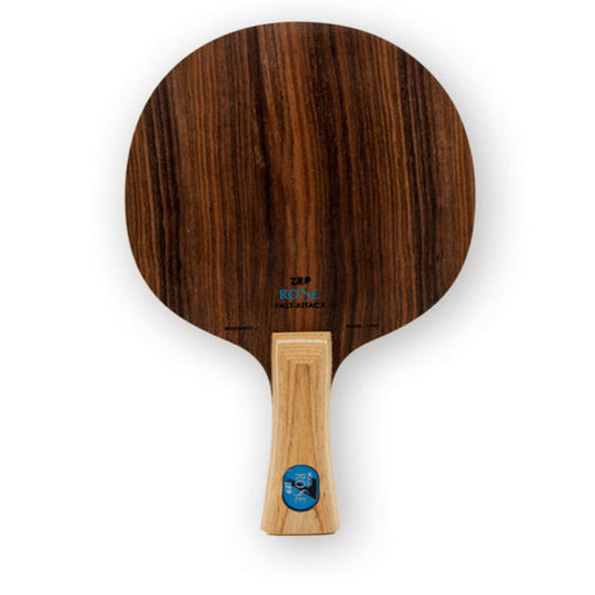Friendship 729 Fast Attack Rosewood 7 Table Tennis Ply Front Image