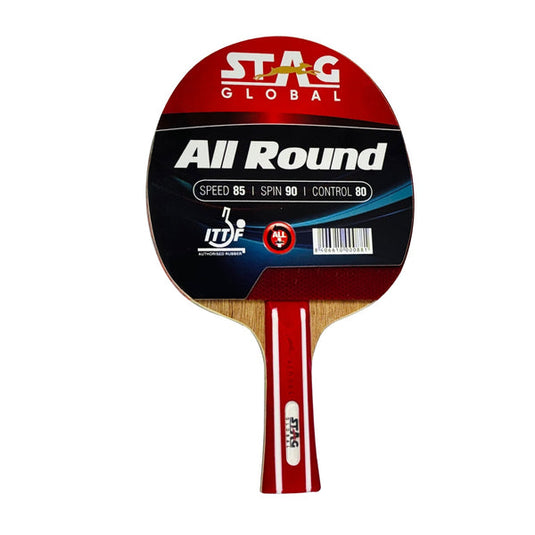 Stag Global All Round Table Tennis Bat With ITTF Authorised Rubber
