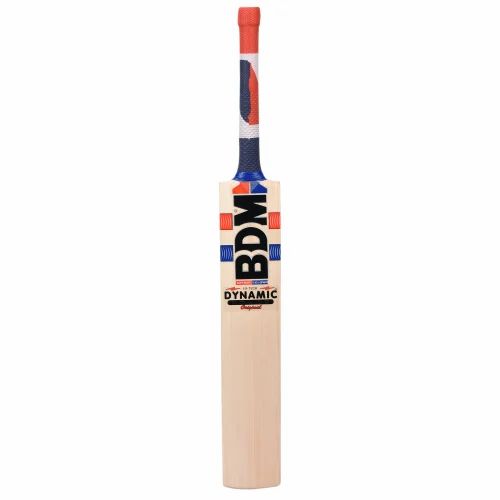 Load image into Gallery viewer, BDM Dynamic Power Original English Willow Cricket Bat Back image