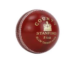 SF County Cricket Ball (Red)