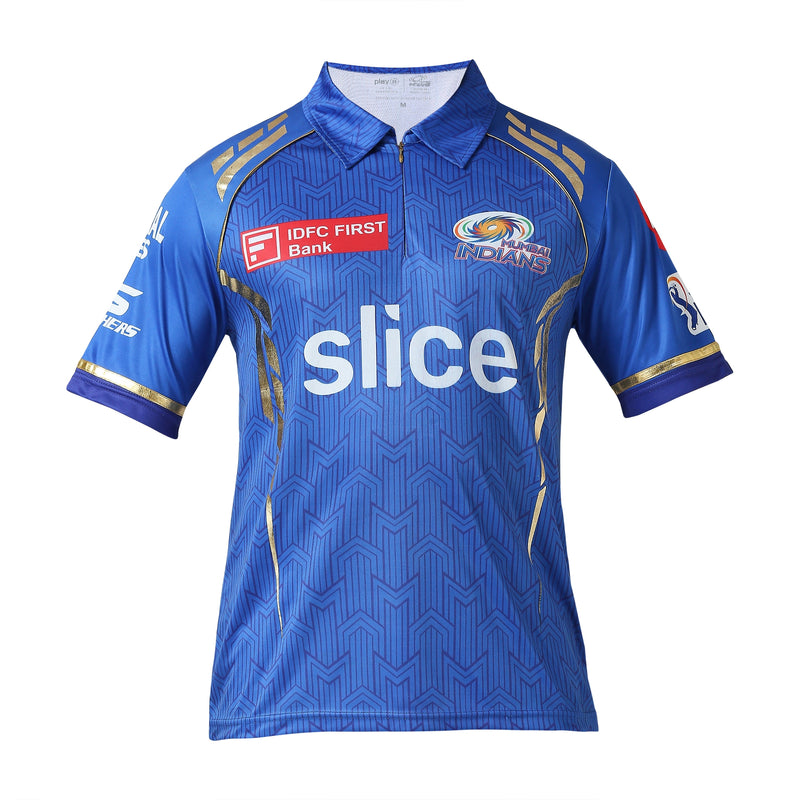 Load image into Gallery viewer, Mumbai Indian Official Cricket Match Jersey 2024
