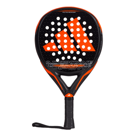High-performance Adidas Adipower Ctrl Team 3.3 padel racquet with a comfortable grip for enhanced playability