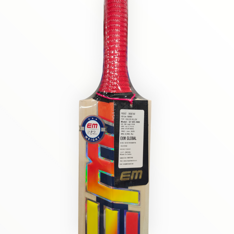 Load image into Gallery viewer, EM GT XR-7000 English Willow Cricket Bat